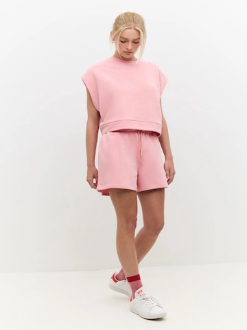T-shirt No Matter What en rose