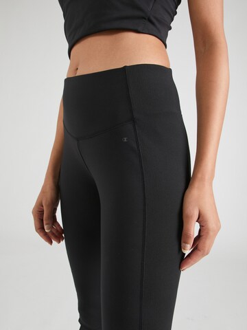 Champion Authentic Athletic Apparel Skinny Sporthose in Schwarz