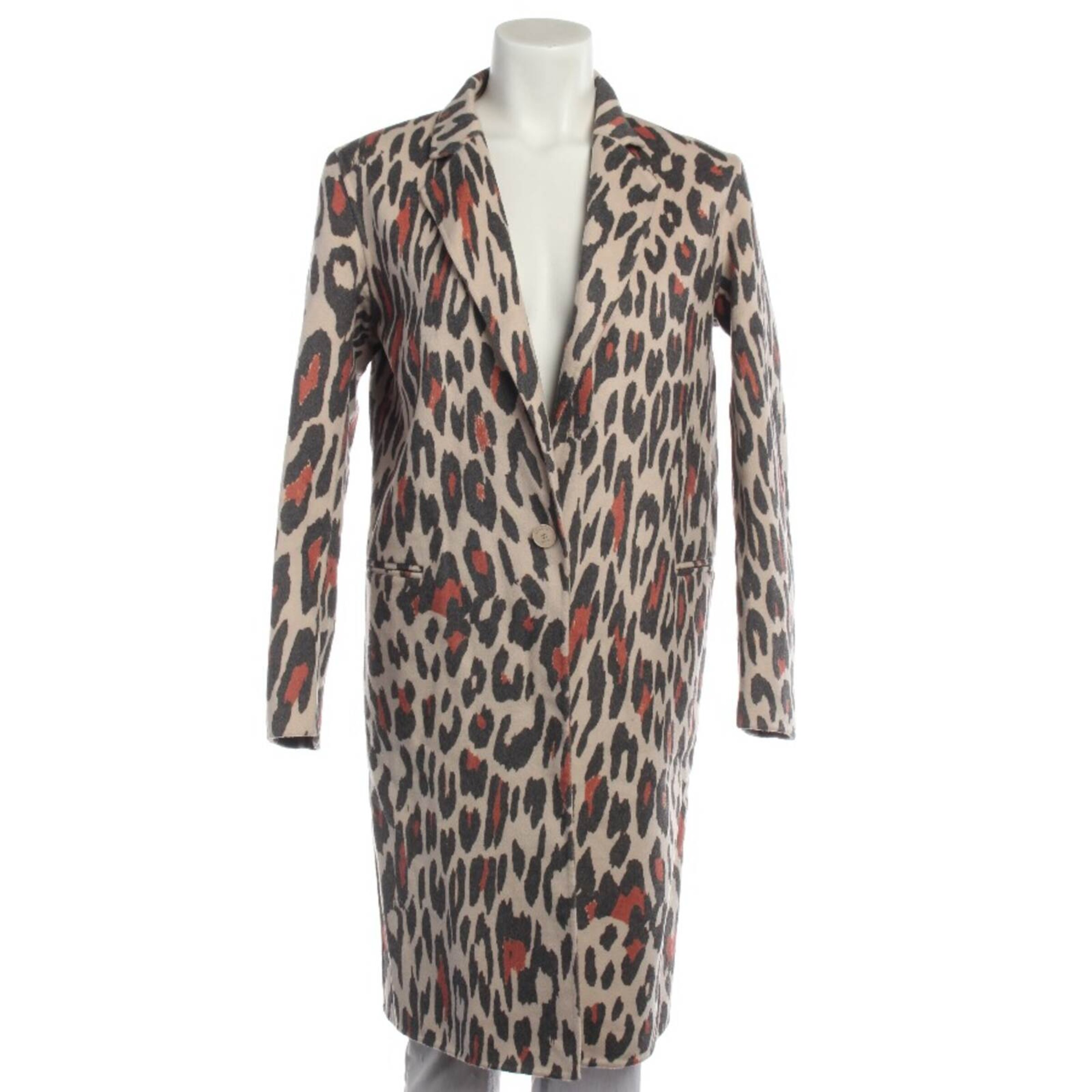 Sandro Übergangsjacke XS in Mischfarben: Vorderseite