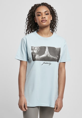 Mister Tee - Camisa em azul: frente