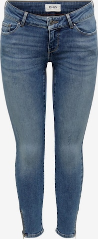Skinny Jean 'ONLCORAL' ONLY en bleu : devant