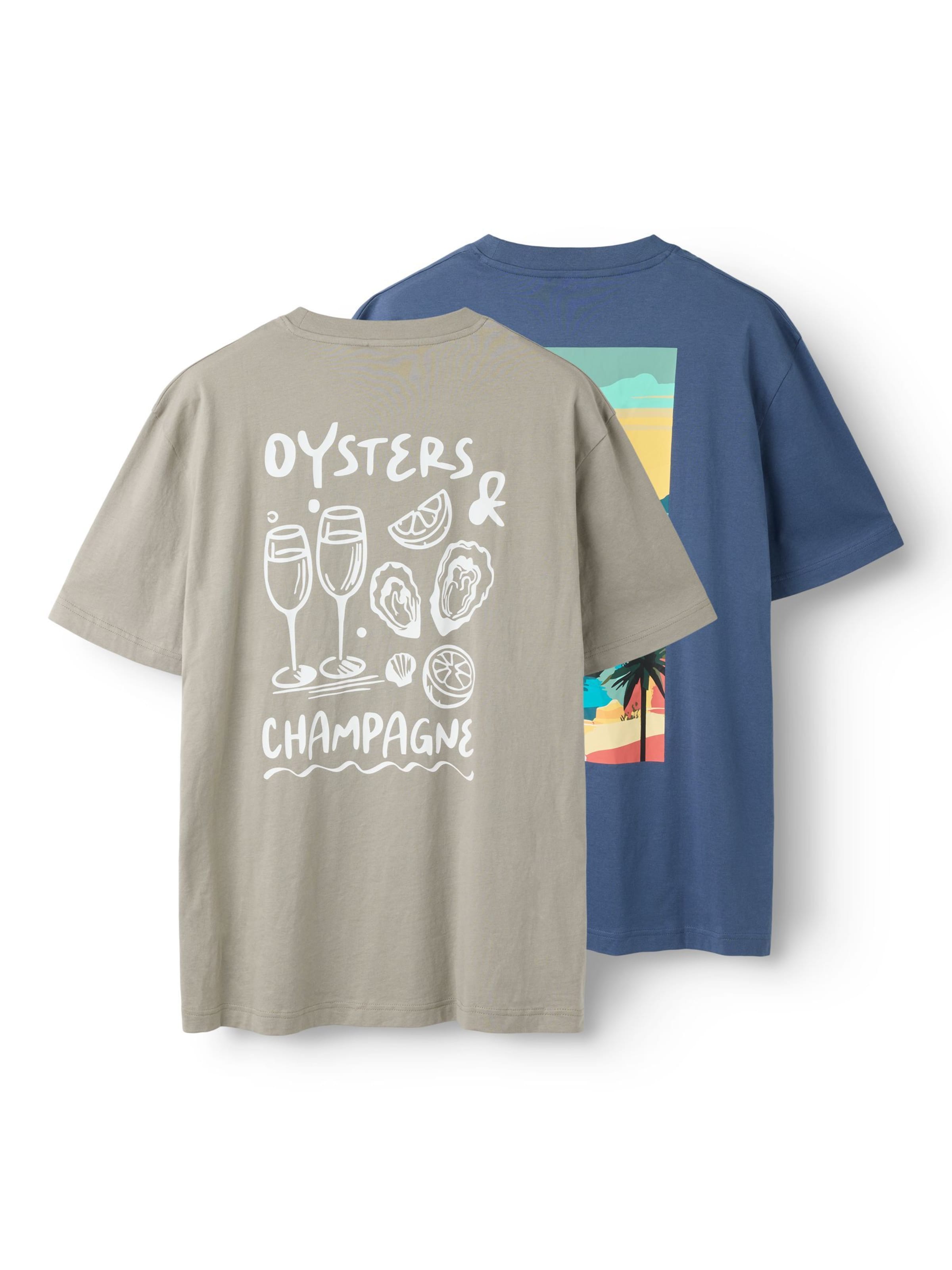 TWO SOON Shirt in Blauw