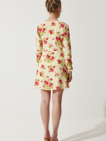 Happiness İstanbul Kleid in Gelb