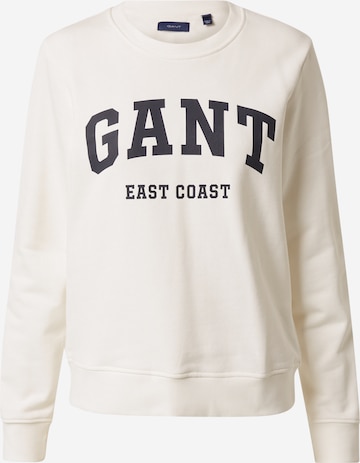 GANT Sweatshirt in White: front