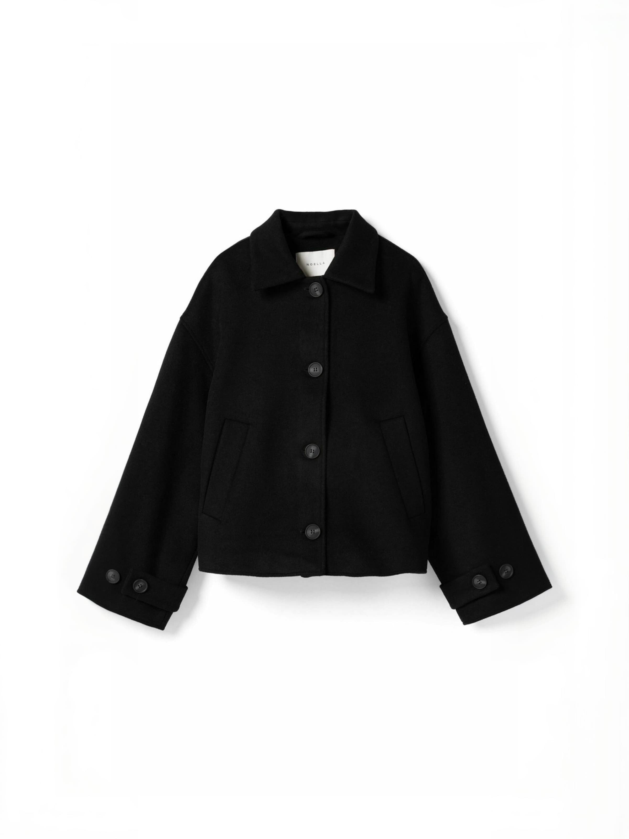 Noella - Chaqueta de entretiempo ' N-Maze ' en negro: frente