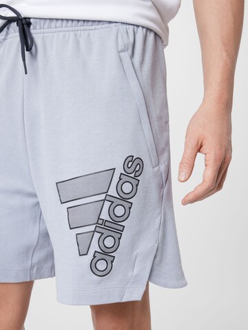 ADIDAS SPORTSWEAR Regular Workout Pants in Grey