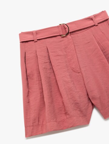 Koton Regular Pleat-front trousers in Pink