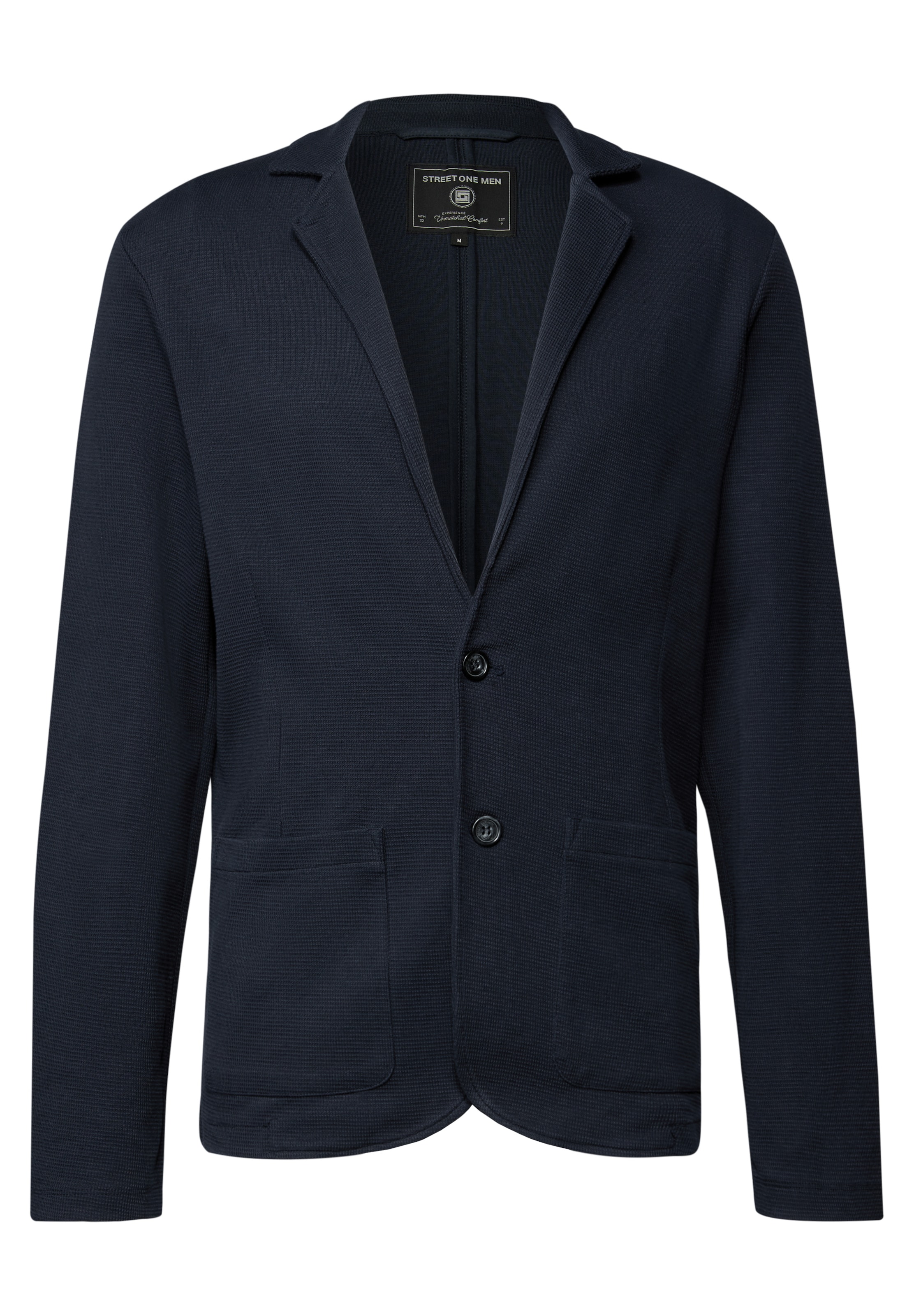 Street One MEN Regular Fit Sakko in Blau: Vorderseite