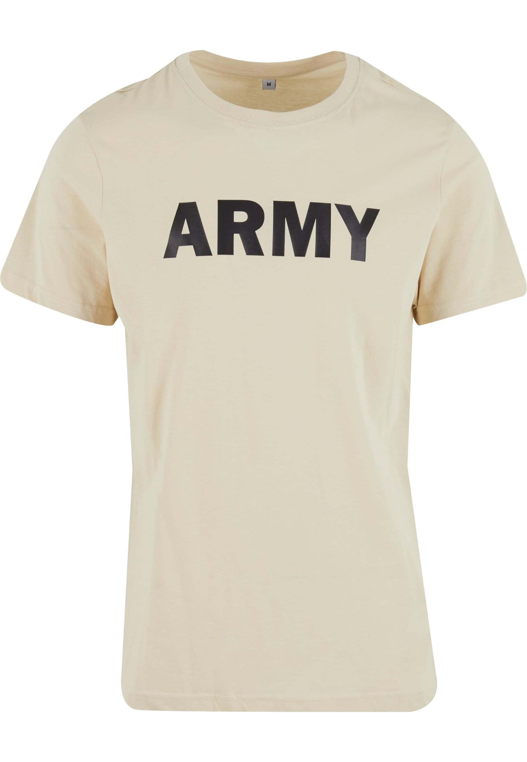 T-Shirt 'Army' Brandit en beige : devant