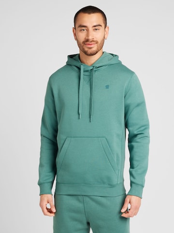 G-Star RAW Sweatshirt 'Premium Core' in Green: front