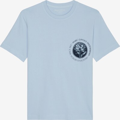 Marc O'Polo Shirt in hellblau / dunkelblau, Produktansicht
