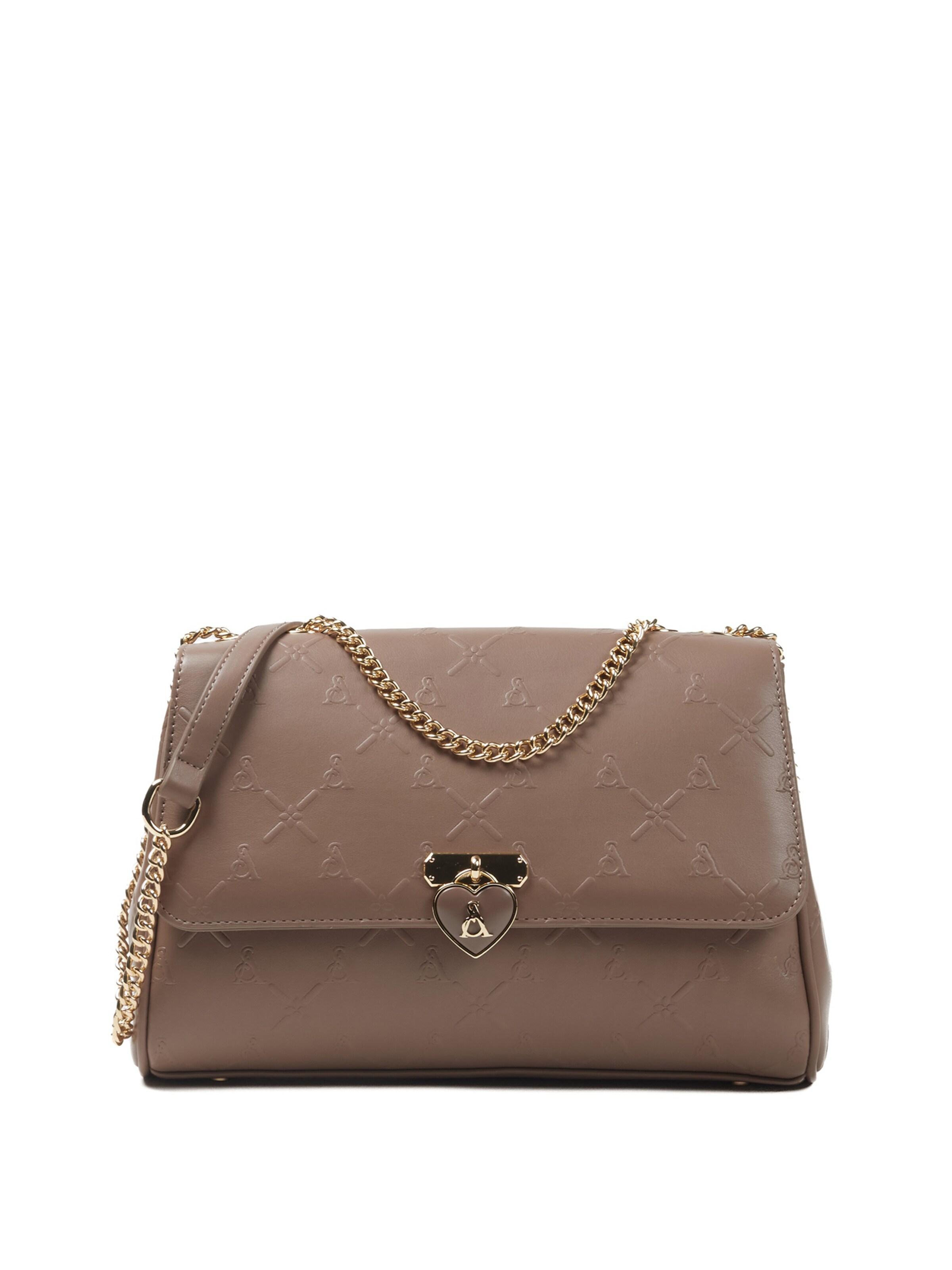 L'Atelier Du Sac Schultertasche 'Janice' in taupe, Produktansicht