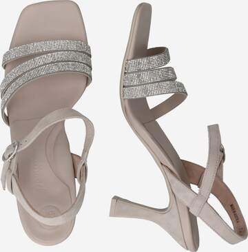 Paul Green Strap sandal in Grey