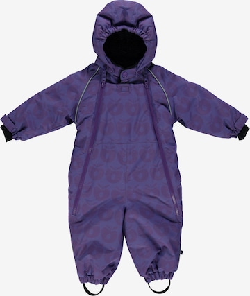 Småfolk Athletic Suit in Purple: front