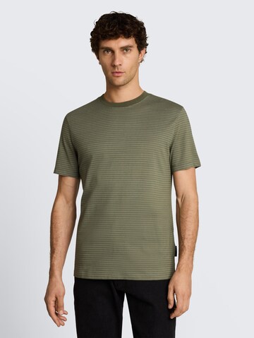 TOM TAILOR DENIM Shirt in Groen: voorkant