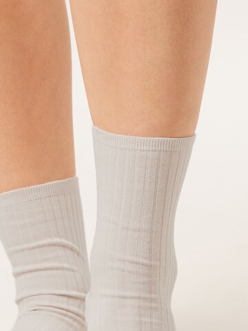 CALZEDONIA Socks in Grey