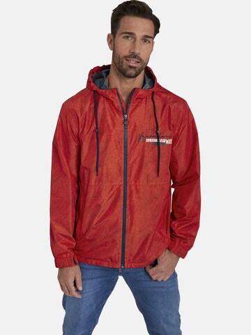 Jan Vanderstorm Performance Jacket ' Benn ' in Orange: front