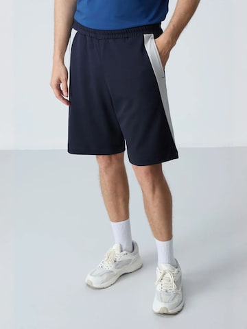 Pantalon Tommy Life en bleu : devant