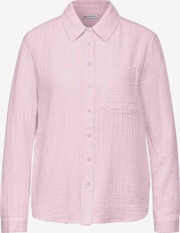 STREET ONE Blouse in Pink: front