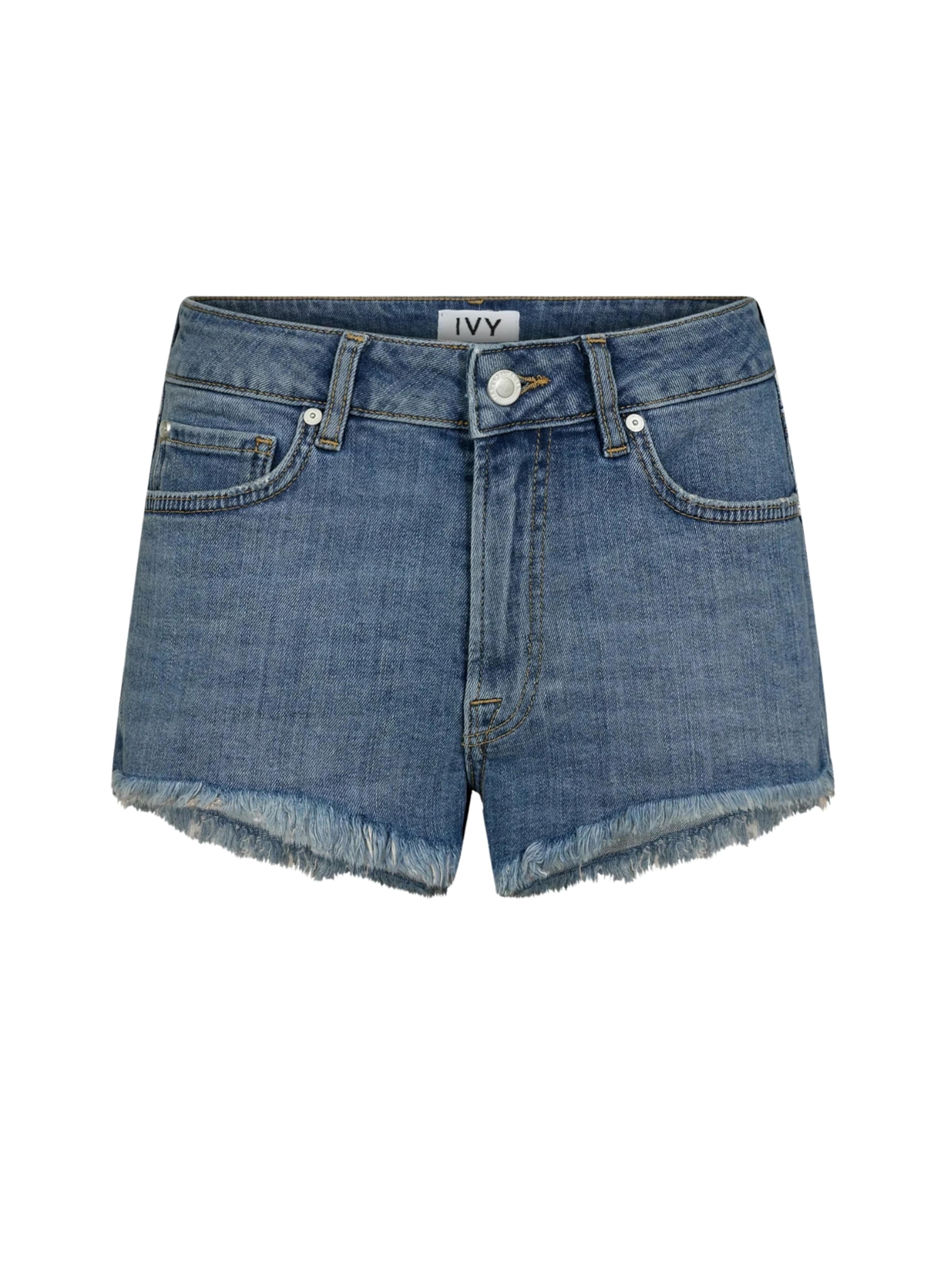 Ivy Copenhagen Regular Housut 'IVY Tonya' värissä sininen: etupuoli