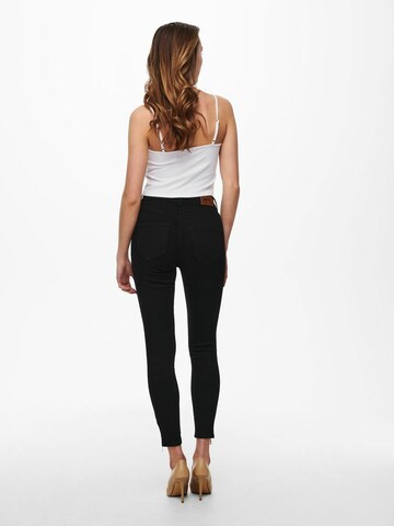 Only Petite Regular Jeans 'Bobby' in Zwart