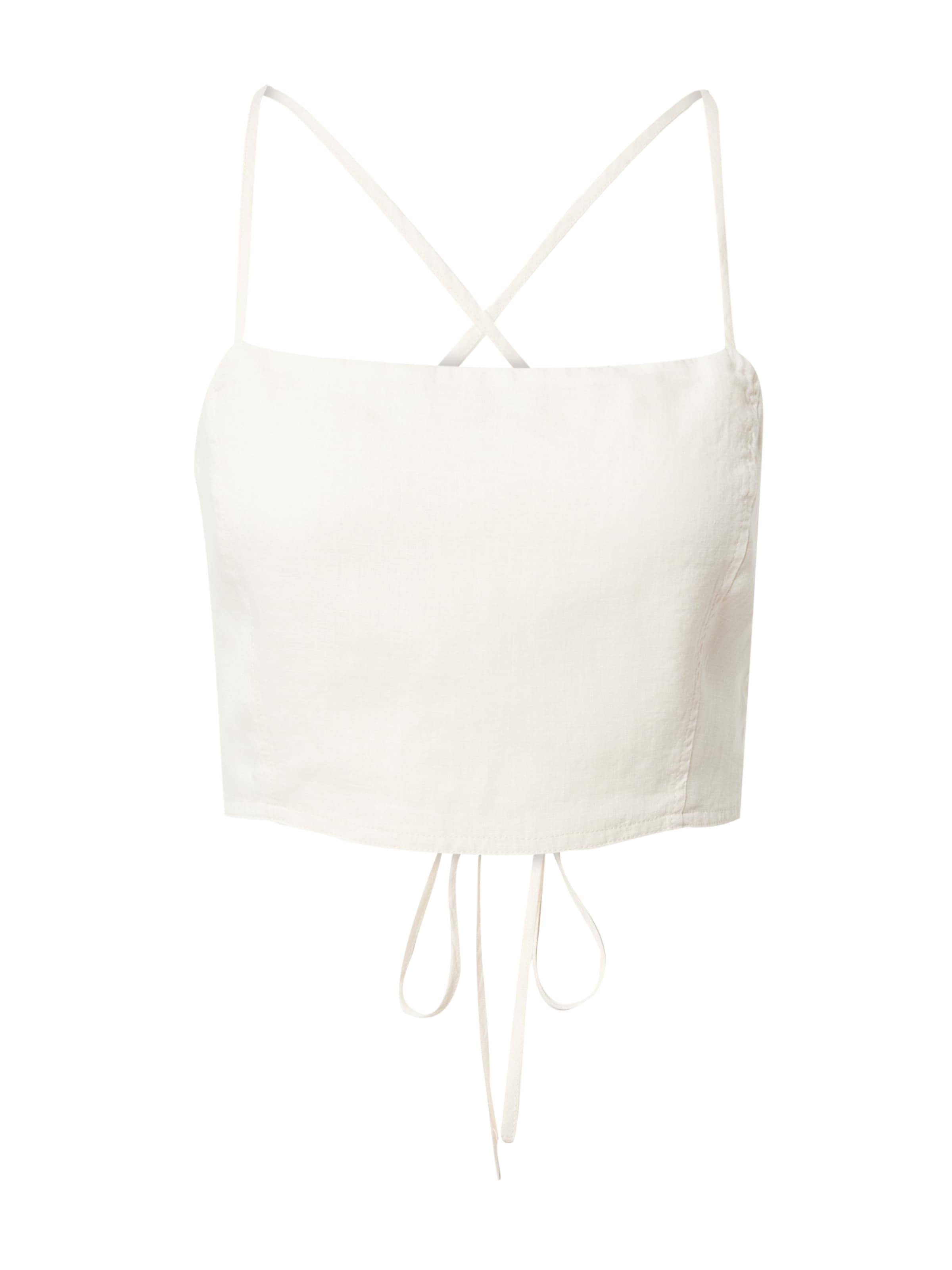 smėlio A LOT LESS Palaidinė be rankovių 'Lucia': priekis