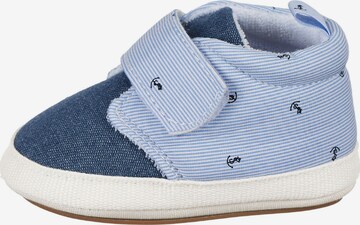 STERNTALER First-Step Shoes in Blue: front