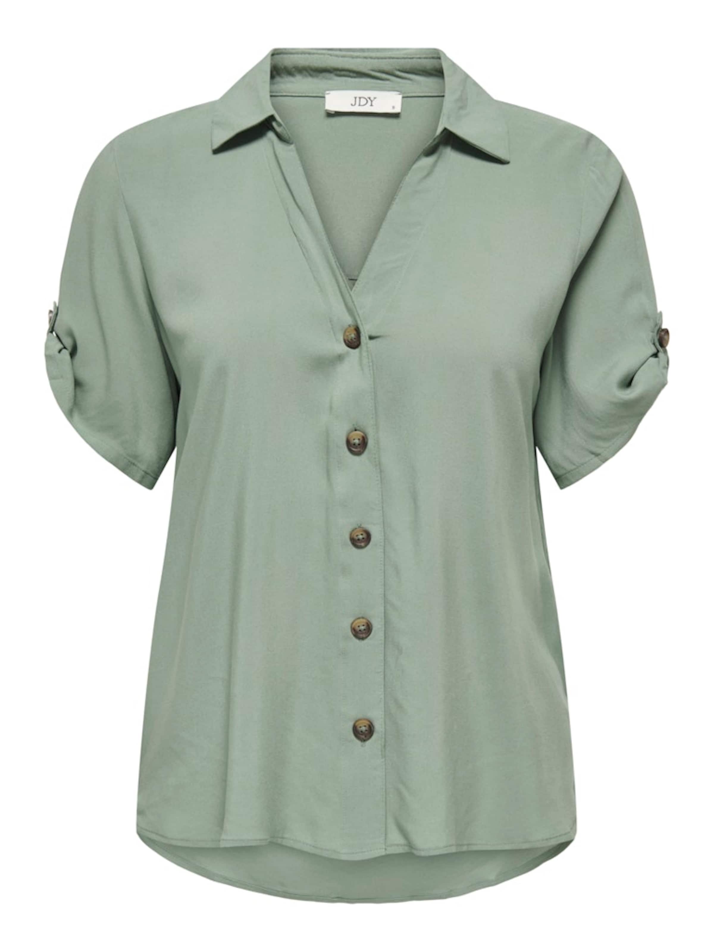 JDY Bluza 'JDYLAUREL' | zelena barva: sprednja stran