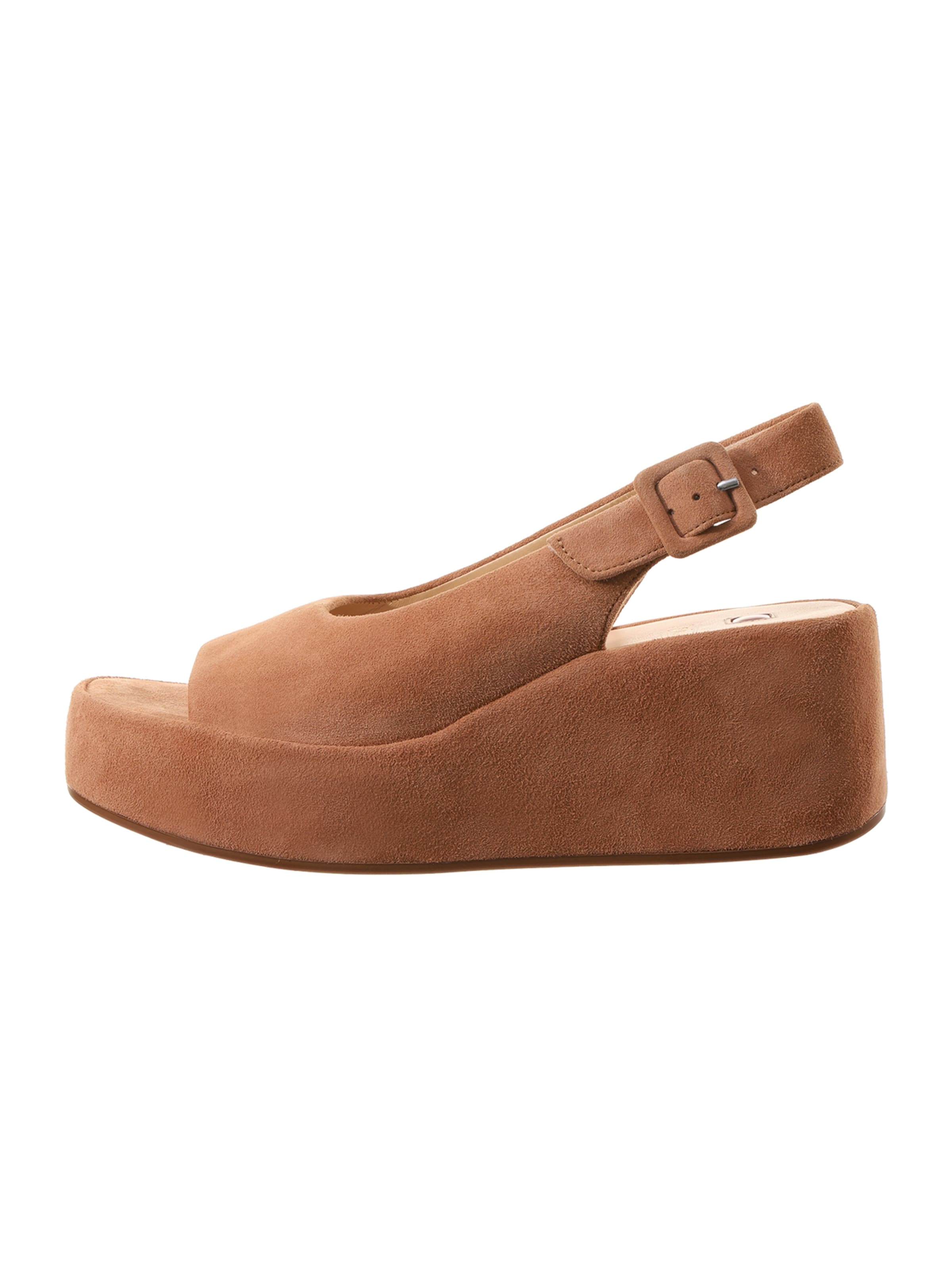 Högl Sandale 'Loulou' in Beige: Vorderseite