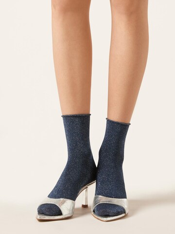 CALZEDONIA Socken in Blau: Vorderseite