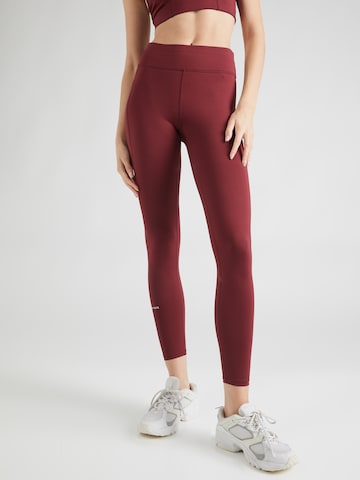 TOMMY HILFIGER Skinny Sportbyxa 'Essential' i röd: framsida