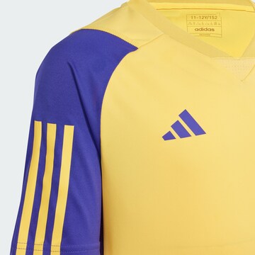 T-Shirt fonctionnel 'Real Madrid' ADIDAS PERFORMANCE en jaune