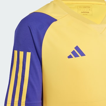T-Shirt fonctionnel 'Real Madrid' ADIDAS PERFORMANCE en jaune