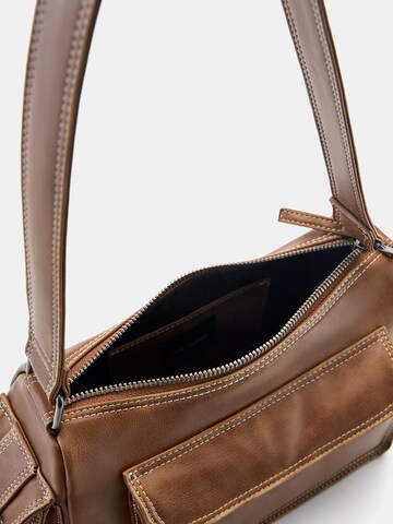 Pull&Bear Shoulder Bag in Brown