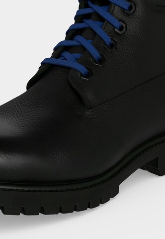 TIMBERLAND Fűzős csizmák 'HERITAGE 6 INCH' - fekete