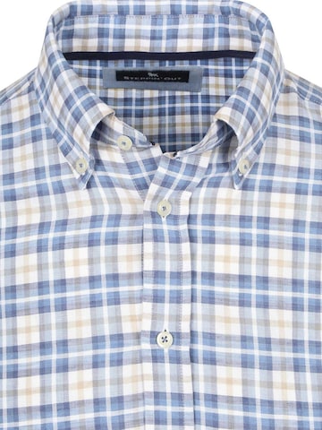Steppin' out Regular fit Overhemd in Blauw