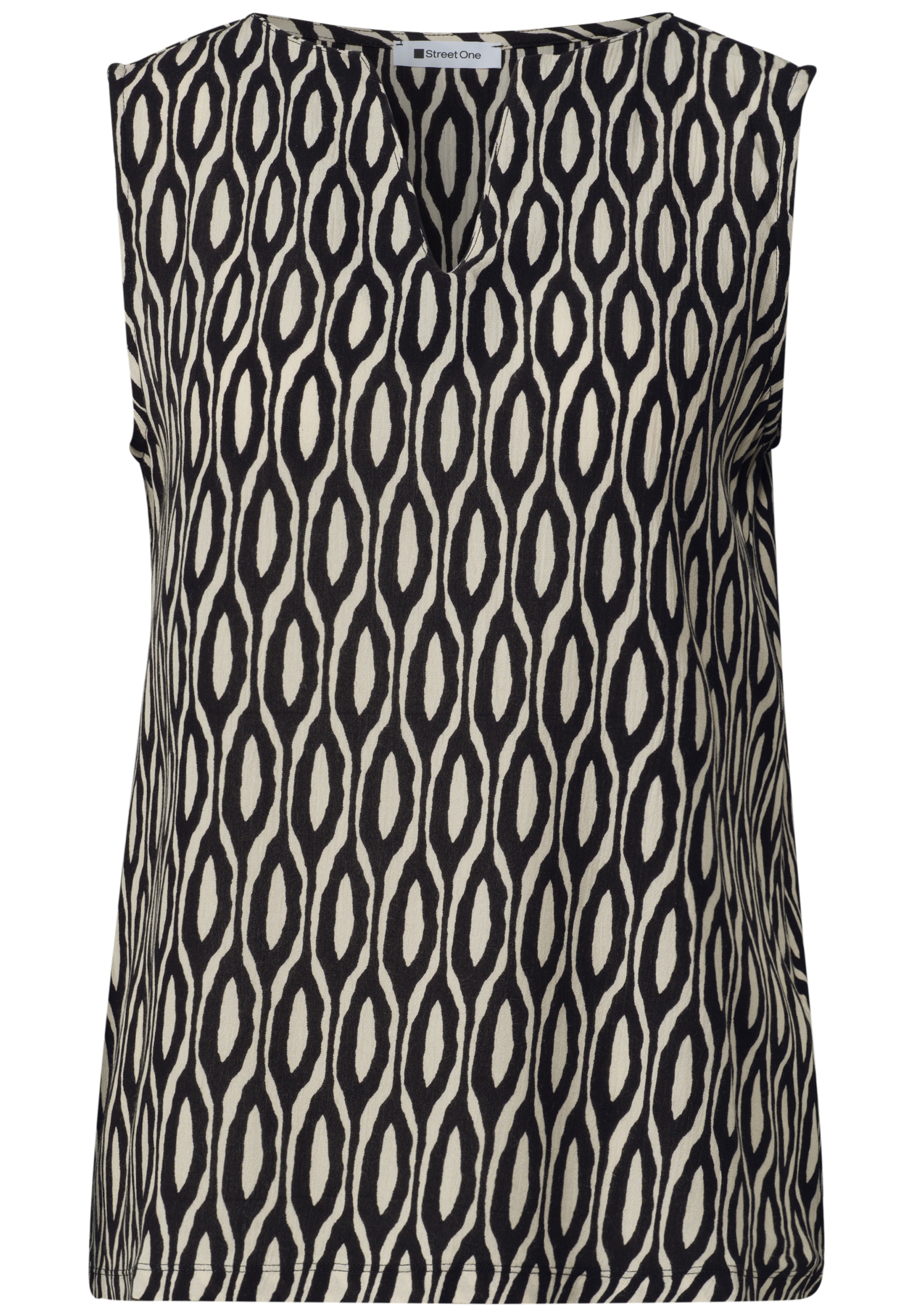 STREET ONE Top in Beige: front