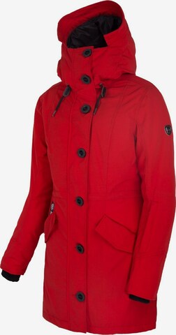 Rehall Winter Parka 'Daynah' in Red: front
