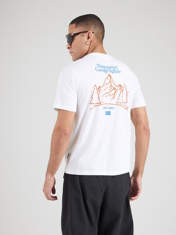 NAPAPIJRI Bluser & t-shirts 'SENAR' i hvid: forside