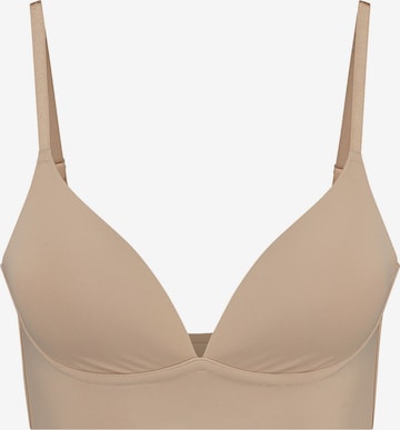 Bye Bra Push-up Rintaliivi värissä beige: etupuoli