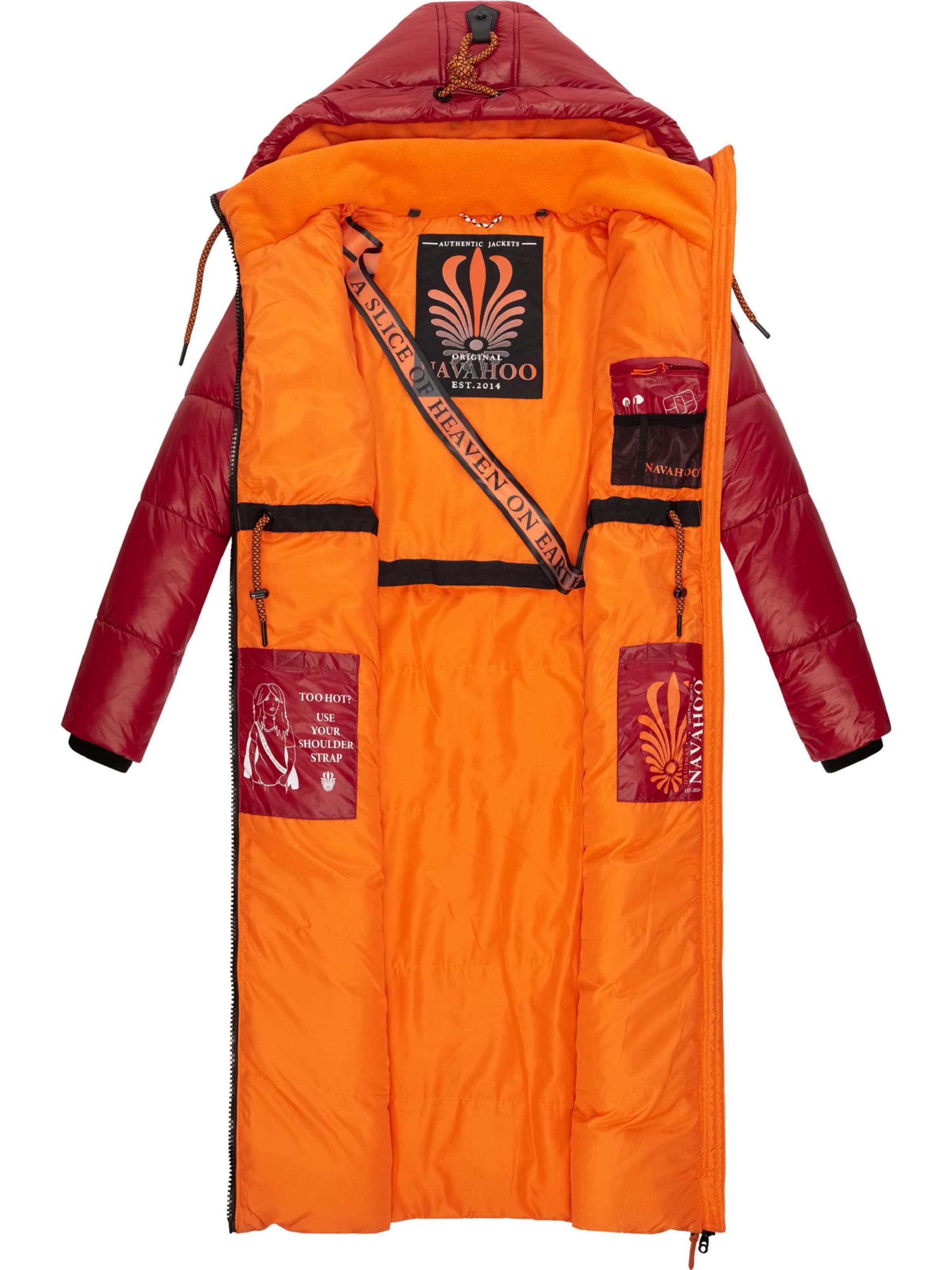 NAVAHOOZimski kaput &#x27;Schmuseengel&#x27; - crvena boja