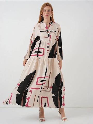 Bigdart Dress in Mixed colours: front