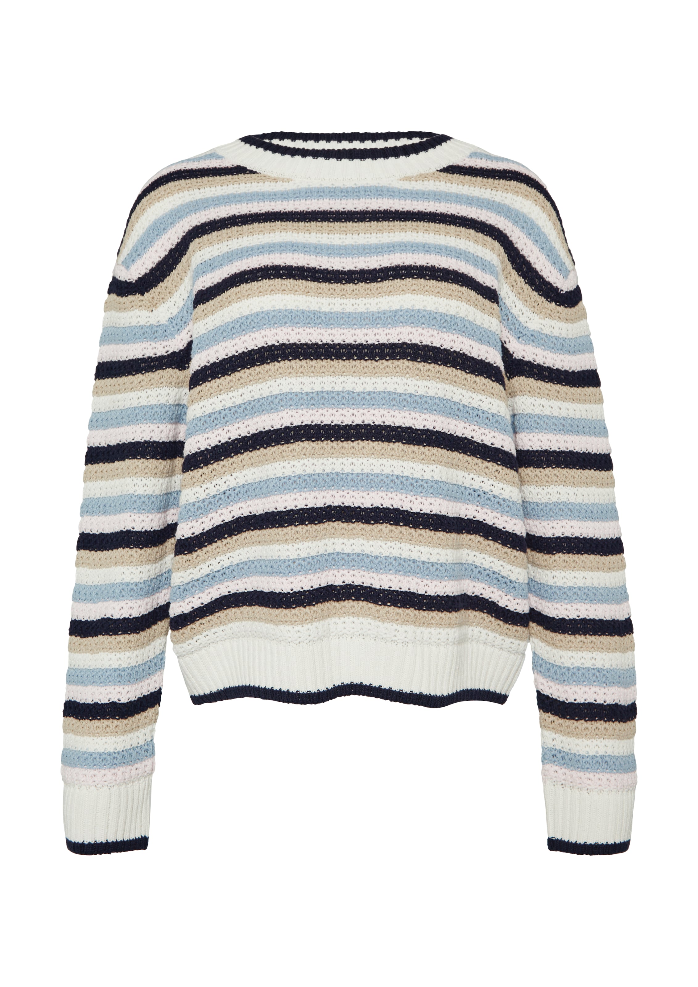 comma casual identity Pullover in Weiß: Vorderseite