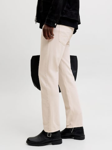 JACK & JONES - Loosefit Vaquero 'JJIChris JJOriginal' en beige