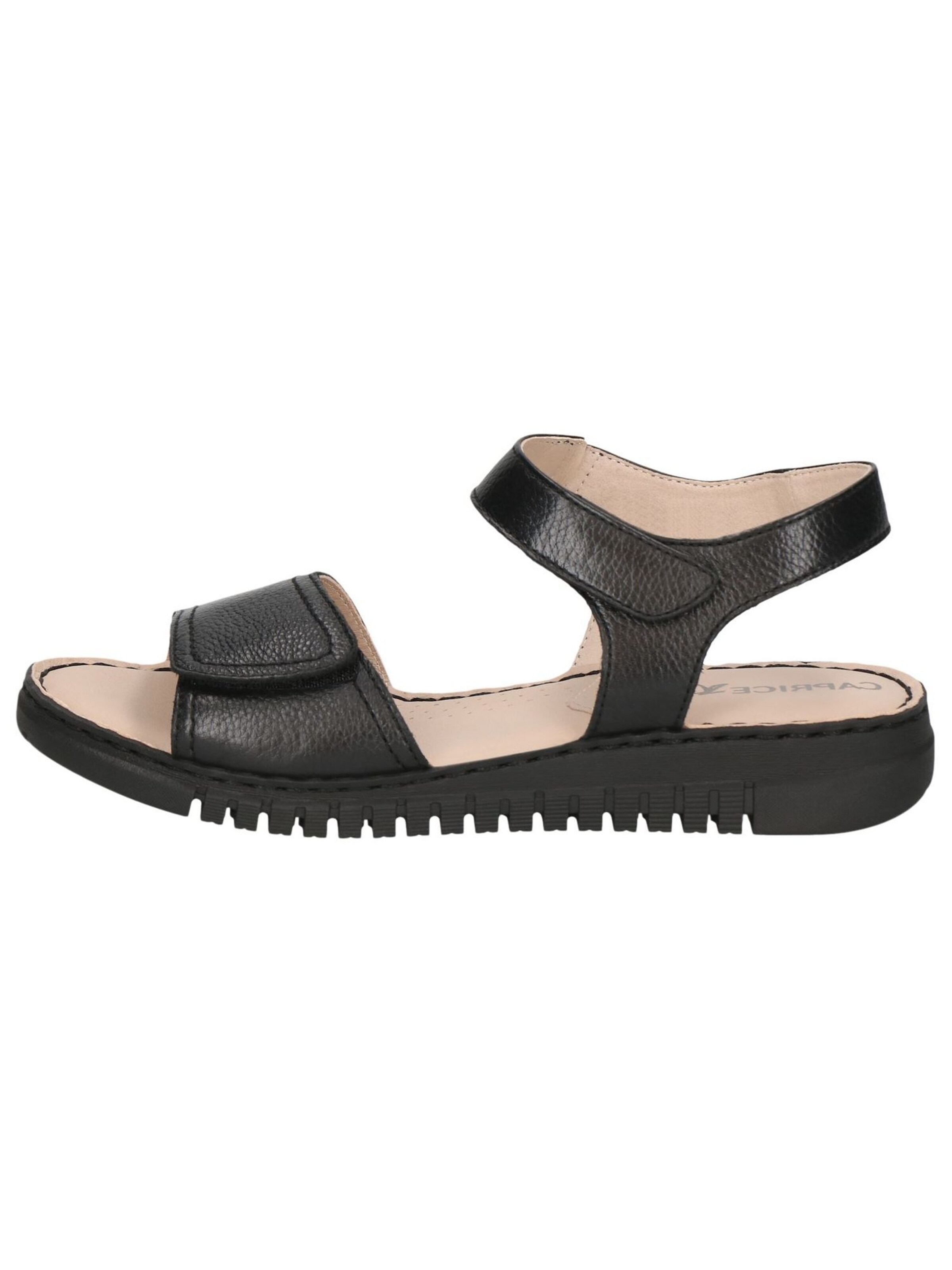 CAPRICE Sandale in Schwarz