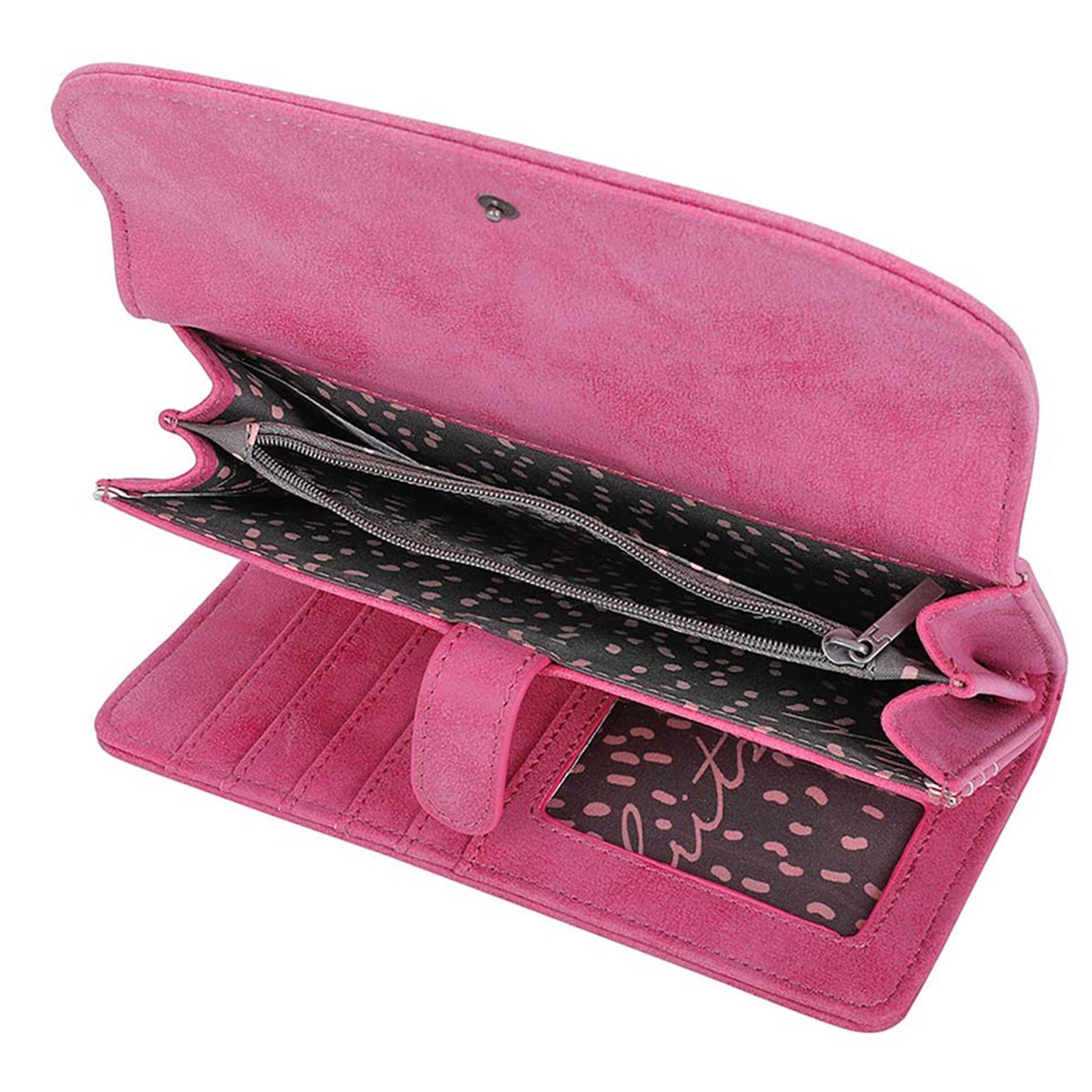 Fritzi aus Preußen Portemonnee 'Heide' in Roze