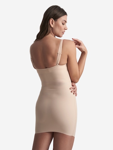 Bye Bra - Vestido de corpiño en beige