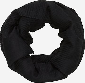 s.Oliver Rørformet tørklæde i sort: forside