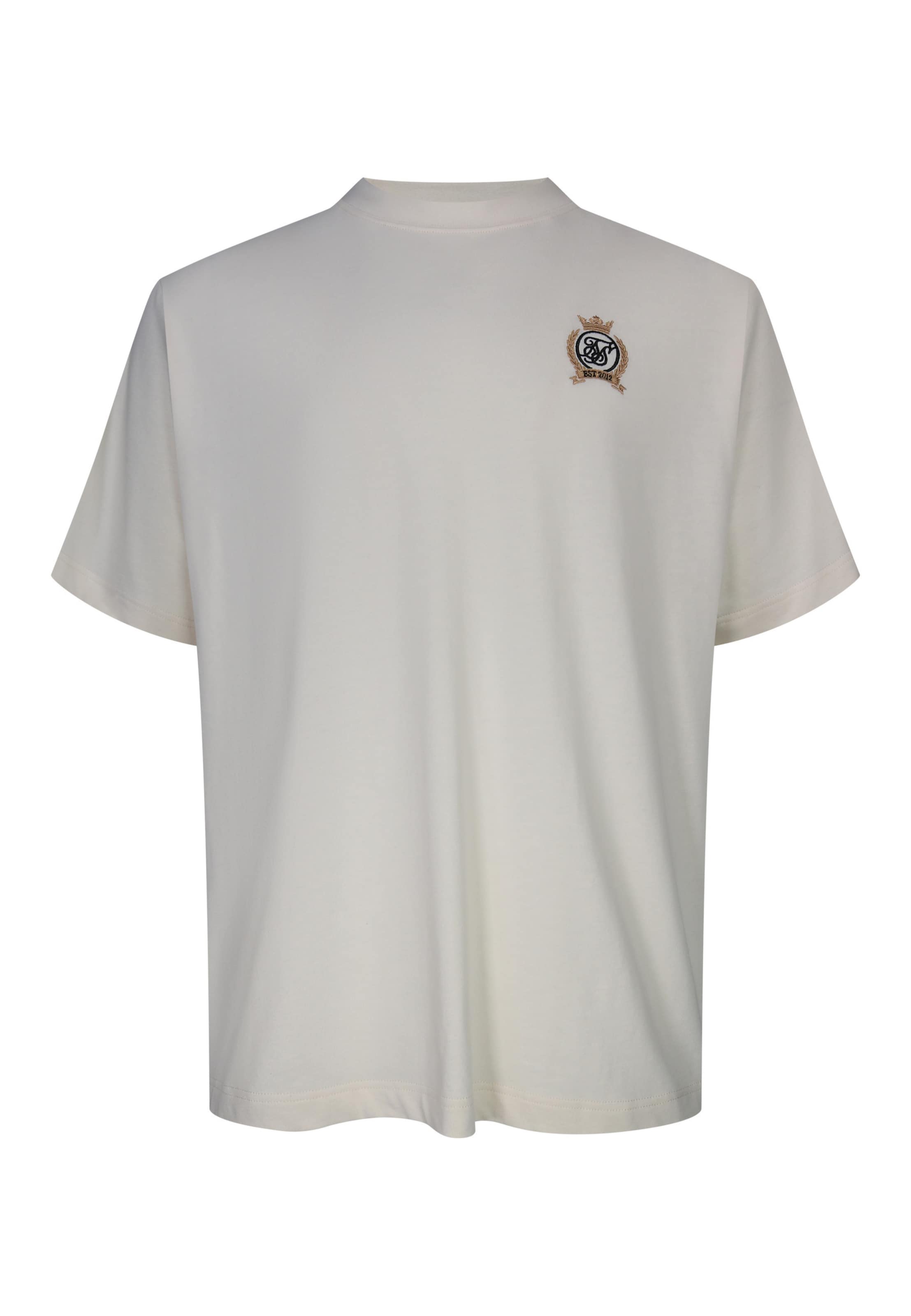 SikSilk Koszulka w kolorze beżowy: przód