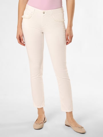 Liu Jo Slim fit Jeans in White: front
